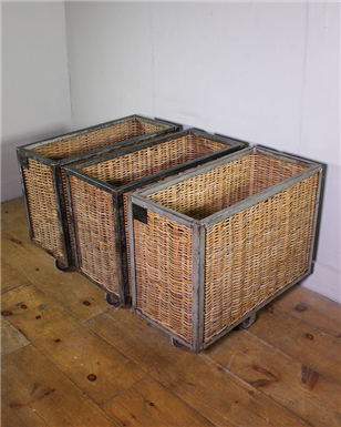 Wicker Trolleys on Wheels