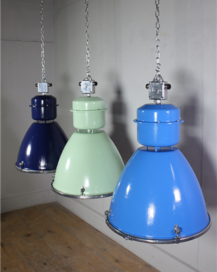 Coloured Czech Industrial Lights x