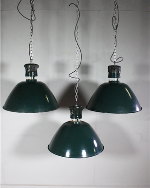 French Green Pendant lights