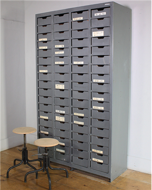 Grey Multi Drawer Units