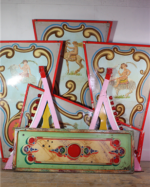 Carousel Fair Ground Panel
