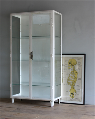 White Medical Cabinet