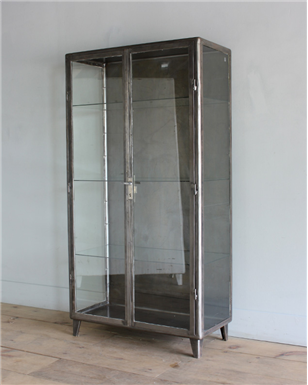 Vintage Steel Medical Cabinet