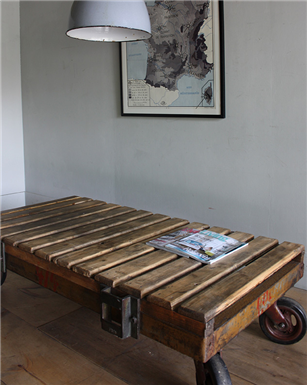 Industrial Trolley Table