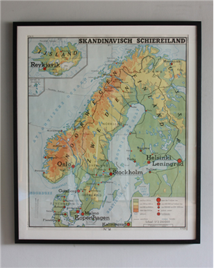 swedish map