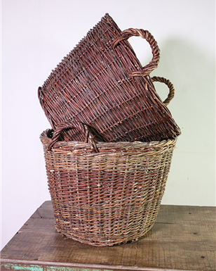 Round Wicker Baskets