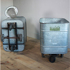 Galvanised Wheeled Carts