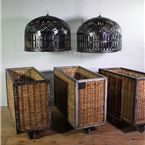 Reproduction Indian Caged Lights 