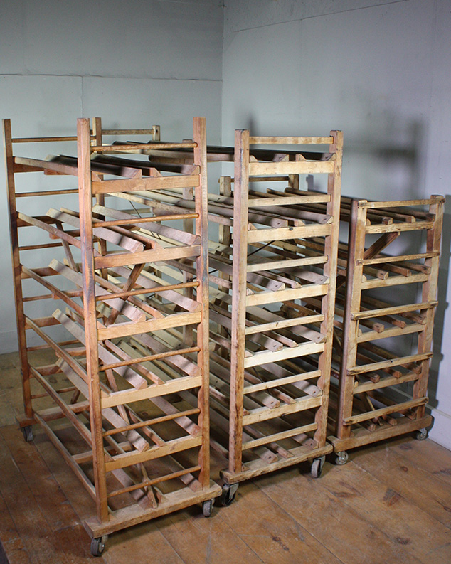 Vintage Bakery Racks