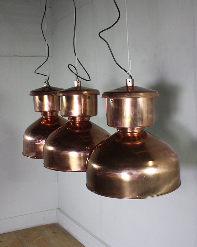 Copper Industrial Pendants