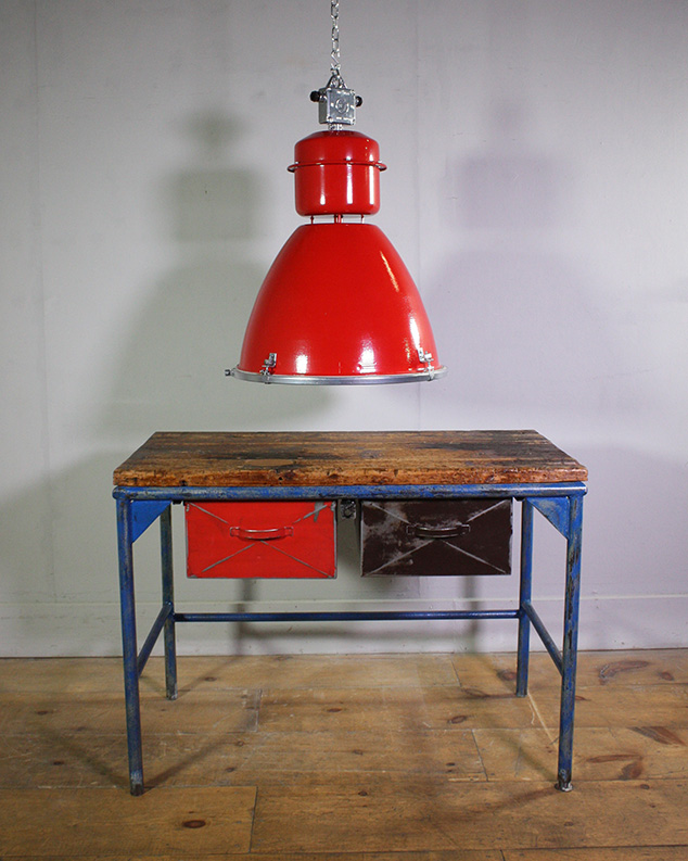 Red Drawer Workbench / Table