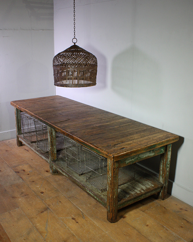 Industrial 3Metre Wooden Table