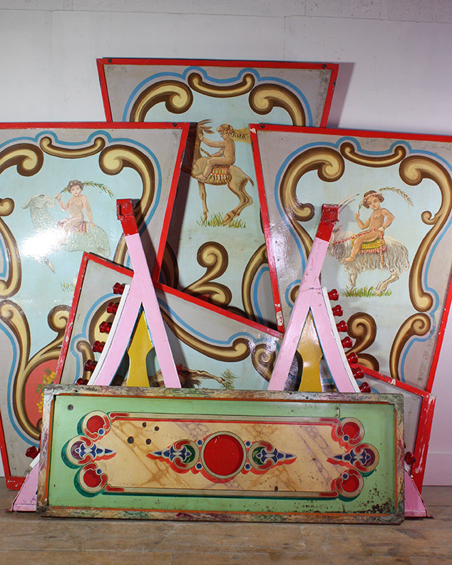 Carousel Fair Ground Panel