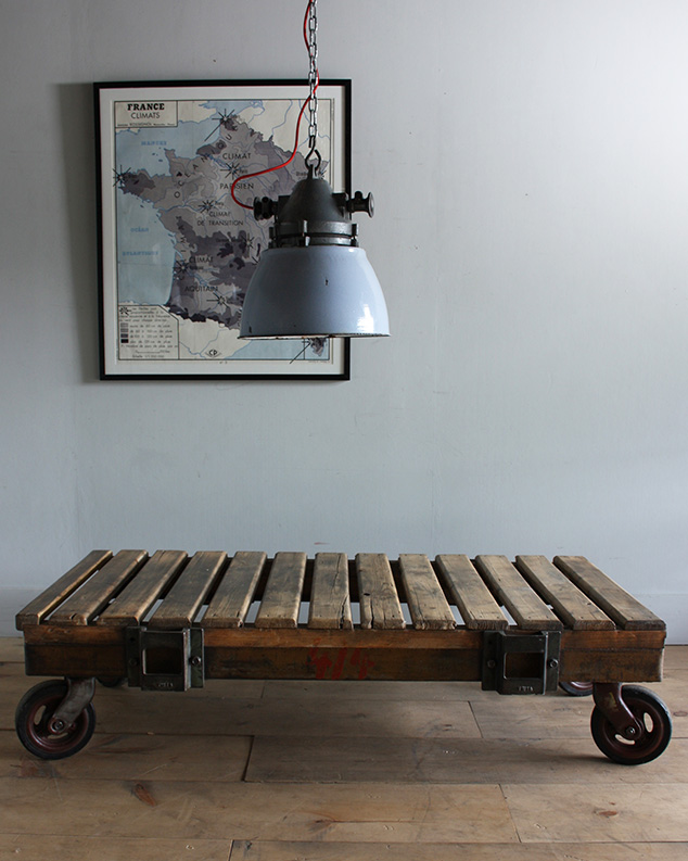 Industrial Trolley Table