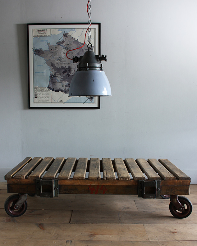 Industrial Trolley Table 