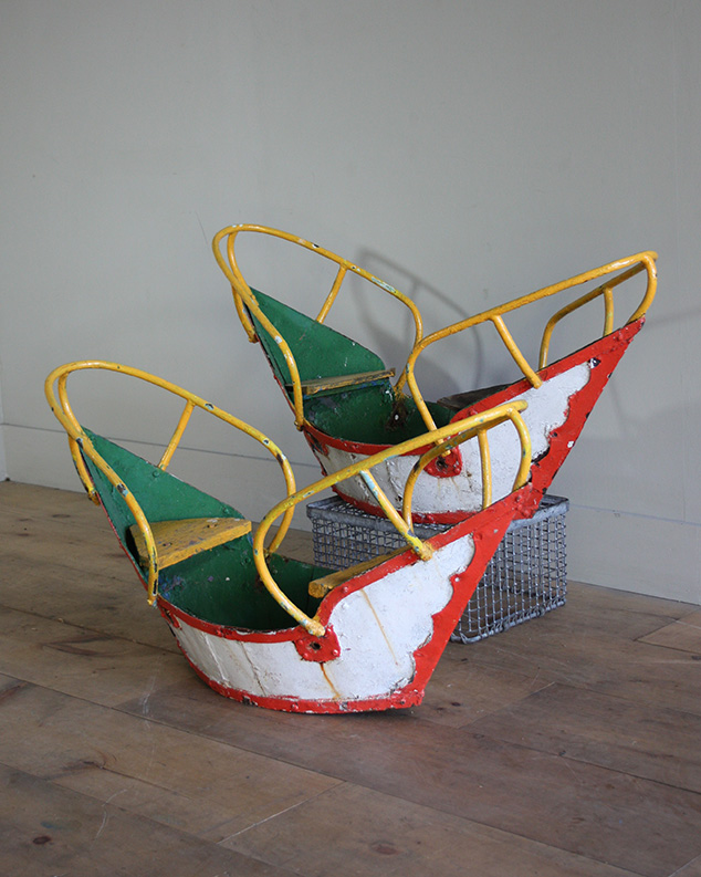 Vintage Fairground Swing Boats