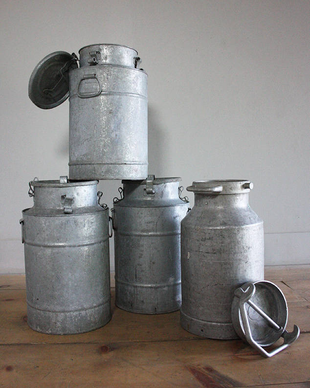 Metal Milk Churns