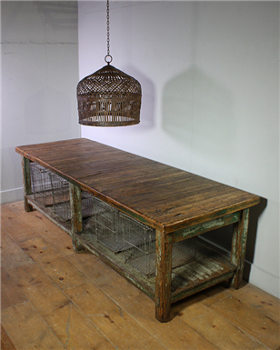 Industrial 3Metre Wooden Table