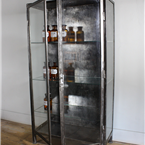 Vintage Steel Medical Cabinet