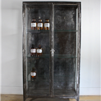 Vintage Steel Medical Cabinet