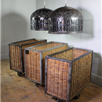 Wicker Trolleys on Wheels