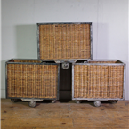 Wicker Trolleys on Wheels