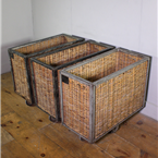 Wicker Trolleys on Wheels