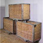 Wicker Trolleys on Wheels