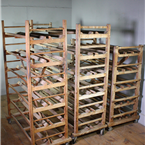 Vintage Bakery Racks