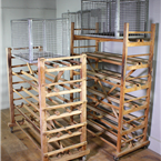 Vintage Bakery Racks