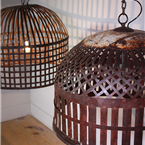 Indian Metal Caged Lights