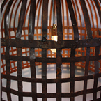 Indian Metal Caged Lights