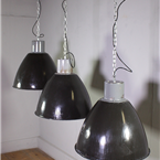 Industrial Czech Pendant Lights