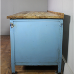 Large Light Blue Workbench