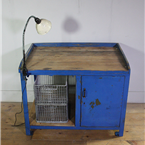 Blue Industrial Cabinet