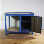 Blue Industrial Cabinet