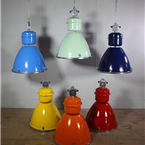 Coloured Czech Industrial Lights x