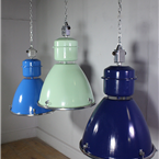 Coloured Czech Industrial Lights x