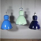 Coloured Czech Industrial Lights x