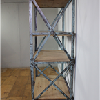 Blue Industrial Shelving