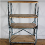 Blue Industrial Shelving