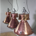 Copper Plated Industrial Pendants