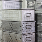 Metal Stacking Crates