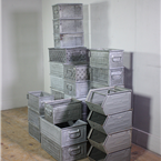 Metal Stacking Crates