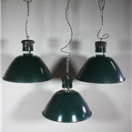 French Green Pendant lights 