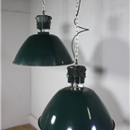 French Green Pendant lights 