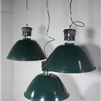 French Green Pendant lights 