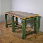 Industrial green Table x