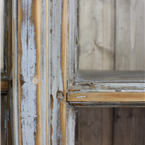 French grey display cabinet