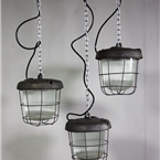 Industrial Caged lights